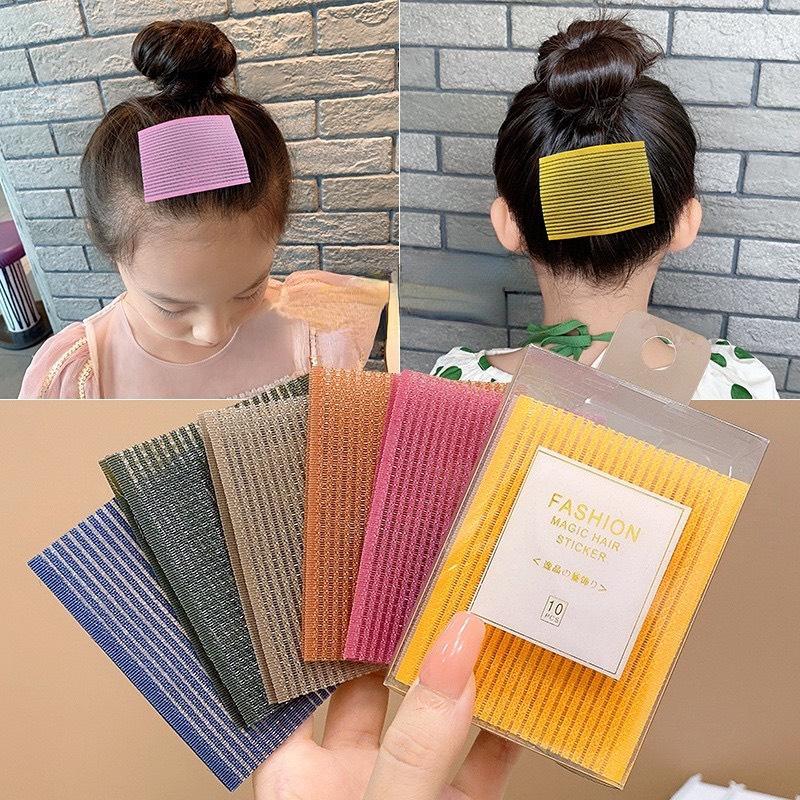 Hộp 10 Miếng Dán Tóc Mái Giữ Tóc Trang Điểm Color Summer