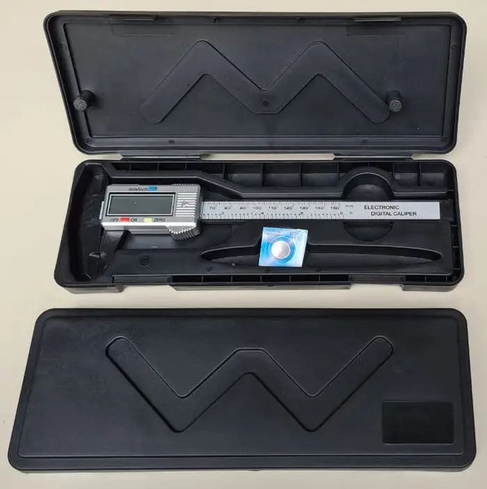JANGKA SORONG SKETMAT SIGMAT DIGITAL VERNIER CALIPER CARBON LCD SCREEN - 3