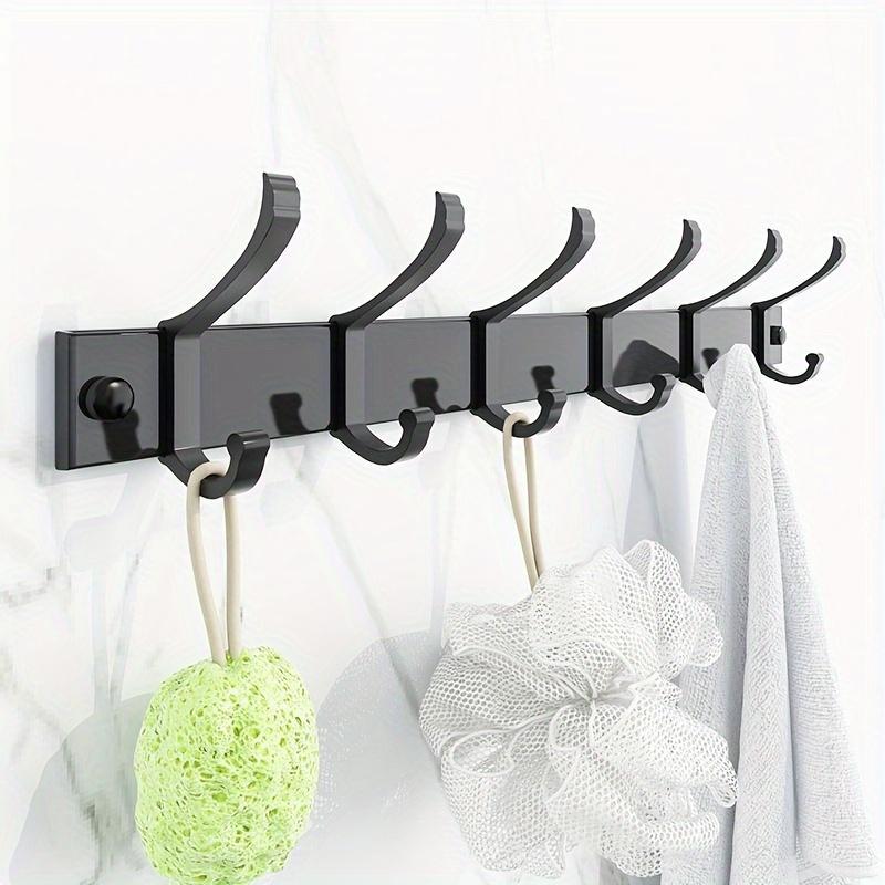 Wall Mounted Coat Hook, 1 Count Punch-free Hanging Storage Hook, Kitchen Utensil Hook, Home Organizer for Bathroom Bedroom Kitchen, Summer Gift 6
