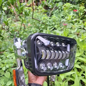 headlamp lampu depan daymaker 16 led honda win100 set dudukan lampu original lost pack set mata kucing Kendaraan Motor Motorcycle Sepeda