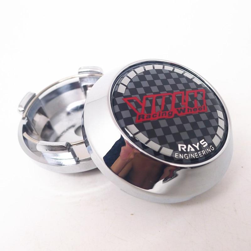 Product Introduction of KLL 4pcs 64mm 57mm For Rays Volk Racing Wheel Center Hub Cap Car Styling Cover 45mm Emblem Badge Stickers Accessories 4