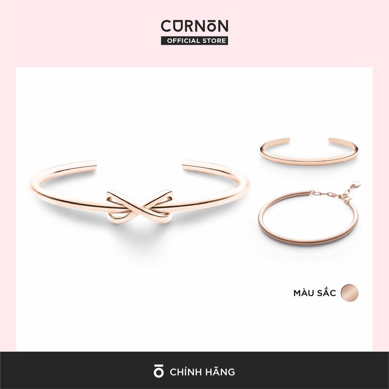 Vòng Tay Cuff Nữ Curnon - Phong Cách Tối Giản, Thanh Lịch, Phù Hợp Với Nhiều Phong cách