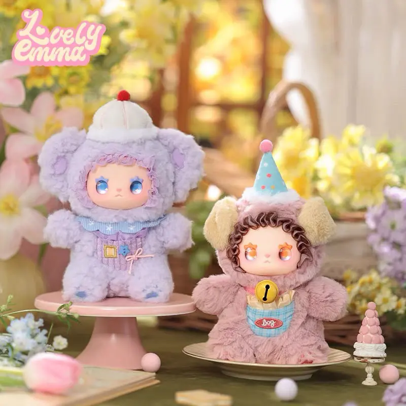Genuine Emma Pocket Zoo Vinyl Cute Plush Blind Box Doll Doll Trendy Ornaments Toy Gift