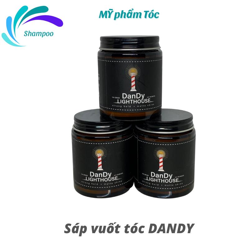  Sáp vuốt tóc nam tạo kiểu tóc DANDY LIGHT HOUSE lọ thủy tinh 