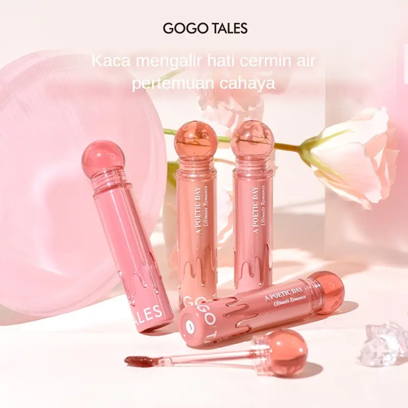 Gogo Tales A Poetic Day Mirror Watery Lip Gloss Moisturizing and Light ...