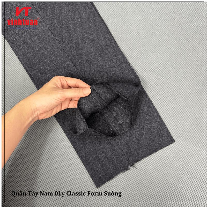 Quần Tây Nam Dáng Đứng 0Ly Vĩnh Tuấn Form Suông B904 - Sale Xả Kho, Size 29-40, Ống 18-22cm, Ong Menswear 3