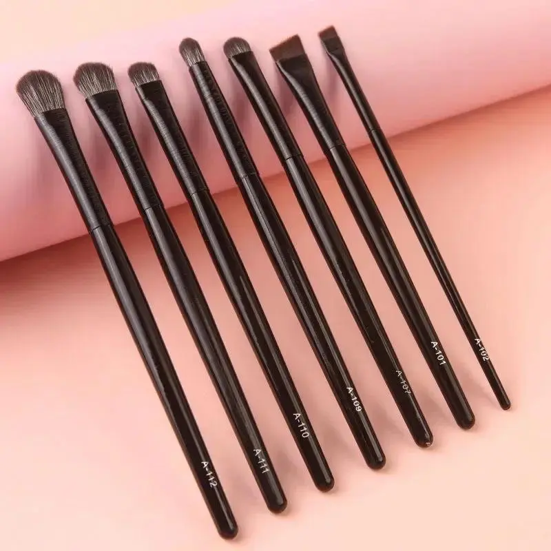 10/6pcs Natural Material Professional Makeup Brush Set Eye Shadow Powder Foundation Blush Contour Shadow Makeup Beauty Tool