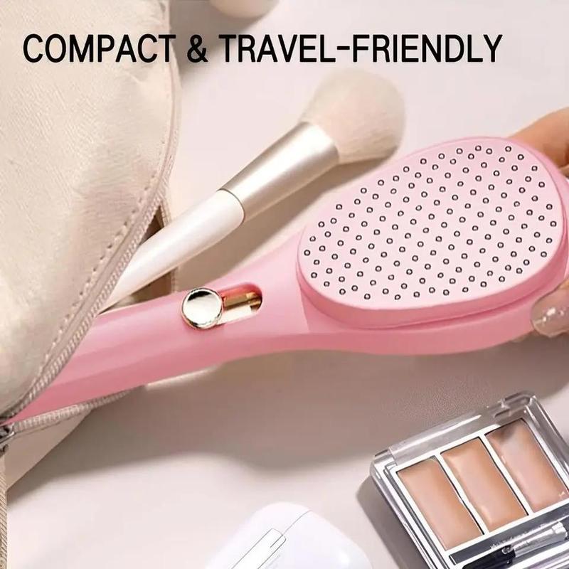 Portable Telescopic Hair Brush, Anti-static Hair Massage Comb, Scalp Cleansing Massage Comb, Hair Styling Tool for Women & Men 6