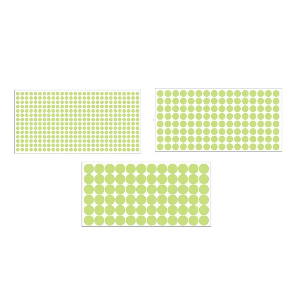 Glow in The Dark Stars for Ceiling Removable Children Room Nursery Decor Decoration Decal Round Glow Dots Luminous Wall Sticker