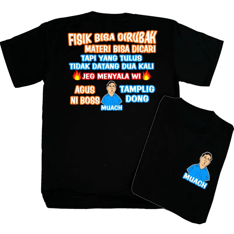 baru tshirt fisik bisa dirubah-materi bisa dicari-agus ni bos/cocok pria&wanita 0