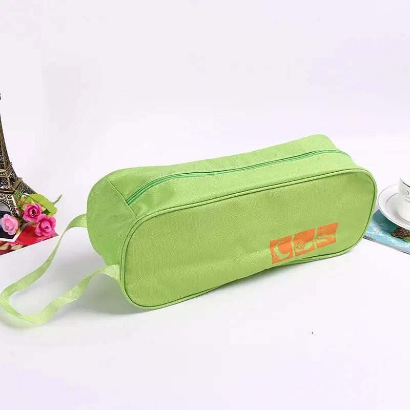 Product Introduction of 1PCS Promotion Polyester Waterproof Casual Travel Shoe Bags With Handle 11