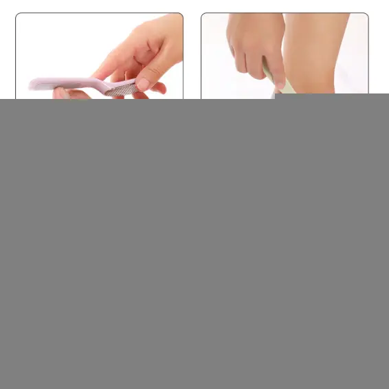 BISA COD 6124 Penghalus Tumit Kaki 2 Sisi / Alat Pedicure Penghalus Tumit Kaki Kapalan Nail Steel Tangan Kuku Perawatan 7