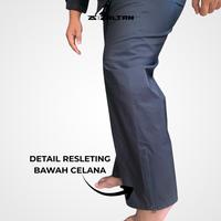 Gambar Zaltan Raincoat Setelan Jas Hujan Pria Wanita Mantel Raincoat Taslan Anti Rembes Outdoor Traveling Gamusesa Series - XL dari Zaltan_NEW Kab. Bandung 5 Tokopedia