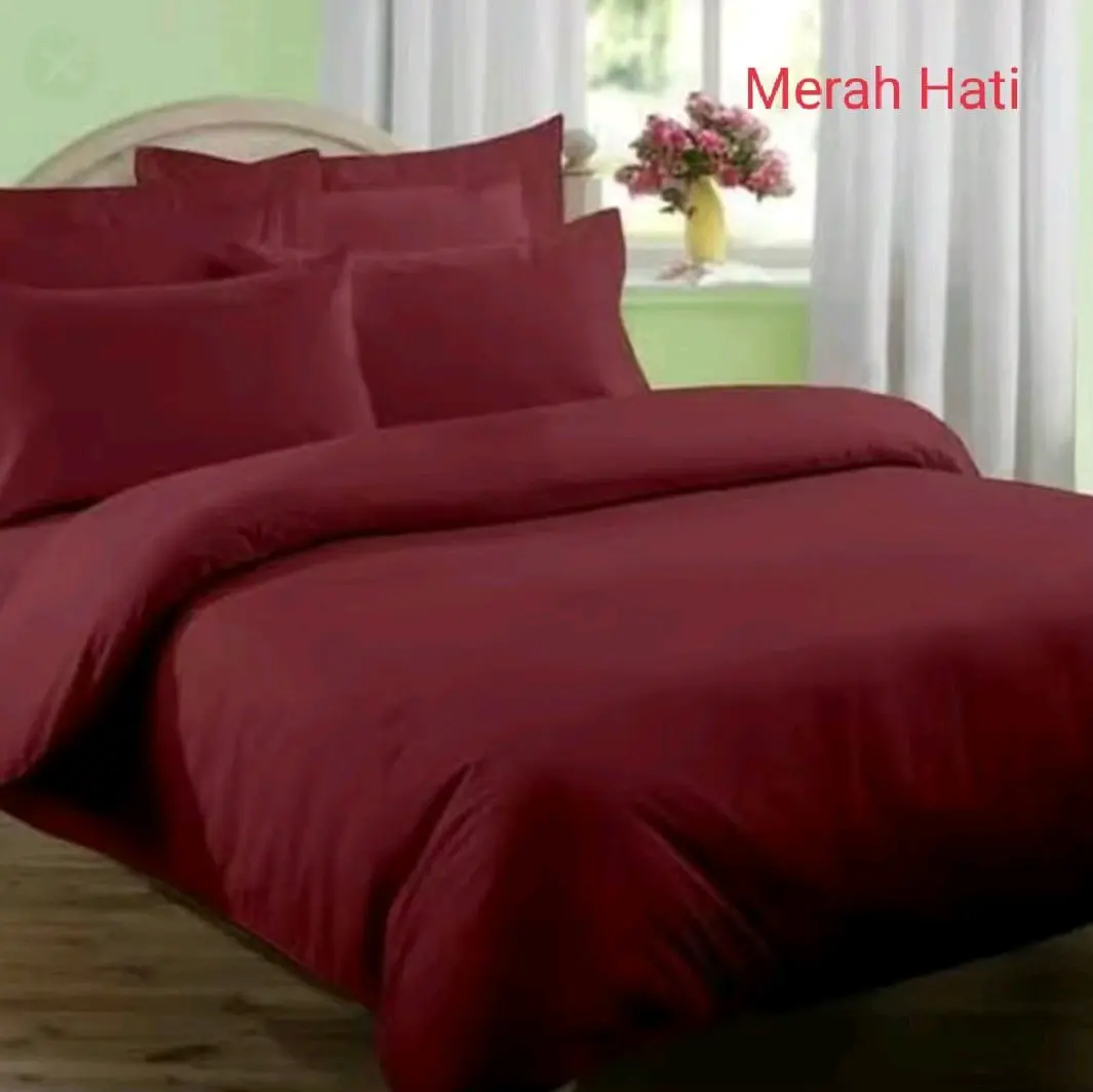 sprei katun premium ellasticloc King Size bantal guling Karet Sarung Seprei Tali