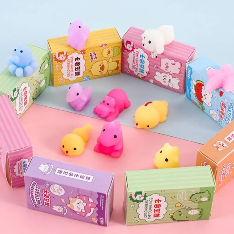 Đồ Chơi Trẻ Em, Bóp Bánh Bao Vui Nhộn Có Nhạc, Thích Hợp Cho Học Sinh, Bóp Giải Tỏa Căng Thẳng, Mềm Mại, Món Quà Tuyệt Vời, Squeeze toy 4