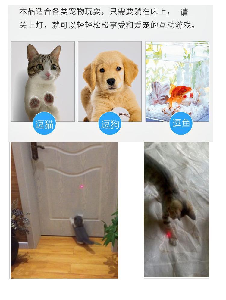 Product Introduction of Cat Toy 2-in-1 Red Laser Teaser Wand Toy 7
