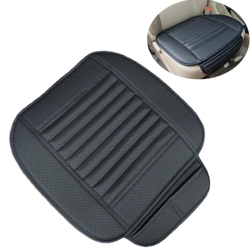 Product Introduction of 【24-hour shipping+free shipping+COD】 Universal PU Leather Car Seat Cover Front Driver Carseat Cushion Protector Anti Slip Seatcover Pad Waterproof 26