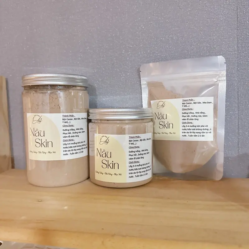 (Bột Cacao) Nâu Skin Amy dưỡng trắng da body