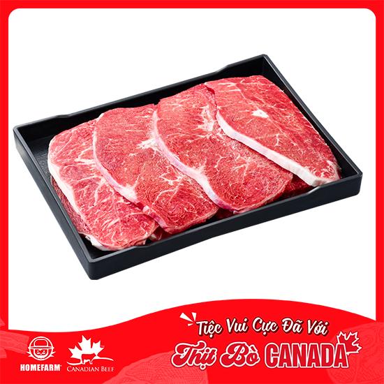 [HN/HP/HCM - Giao 2h] Lõi thăn vai bò Canada - Cắt nướng 500g - 1kg - 2kg 0