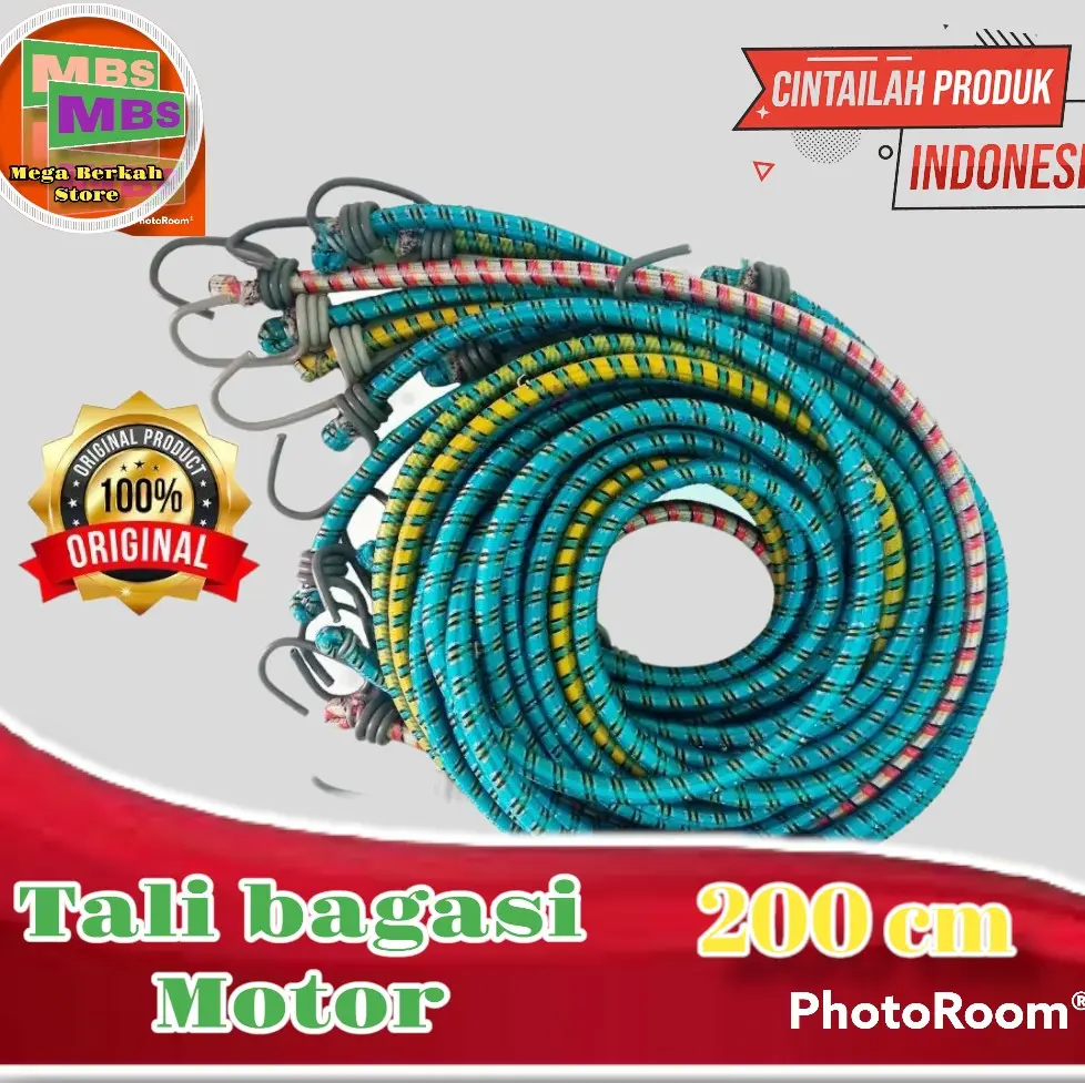 TALI IKAT BAGASI MOTOR MULTI FUNGSI 200CM