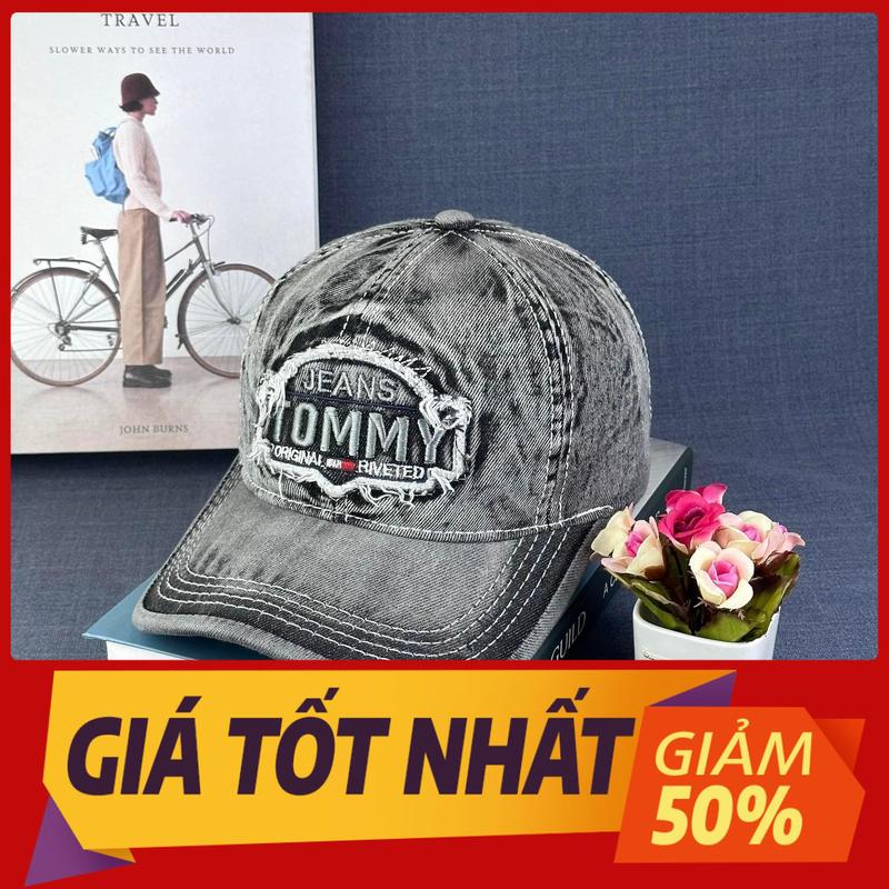 Nón kết, mũ lưỡi trai nam nữ vải Jean cao cấp Form chuẩn đẹp (Ảnh thật)