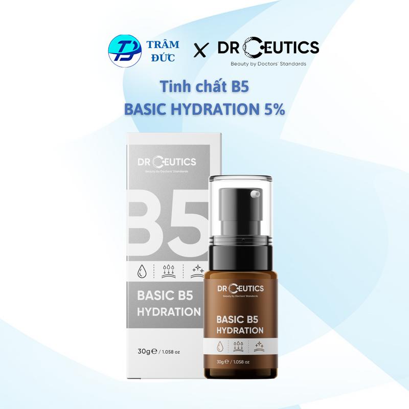 DRCEUTICS Tinh Chất B5 Basic Hydration 5% Cho Da Dầu Mụn 30ml Dr.Ceutics Skincare Giảm Thâm Chăm Sóc Da