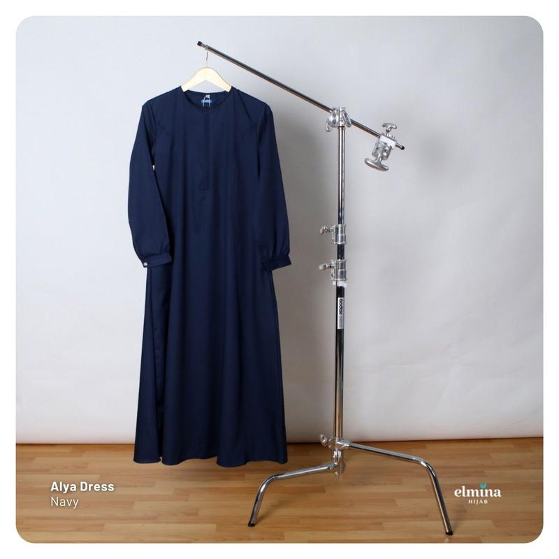 Product Introduction of Gamis polos Gamis toyobo Gamis busui Alya Series by elmina Muslim 6