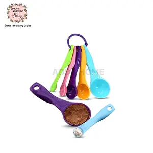 Sendok Takar Set Baking Multifungsi Measuring Spoons Dapur Plastik PP Tebal Kitchenware