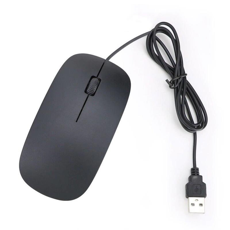 Chuột chơi game, Hàng mới về, dành cho game thủ di động, có dây, Thích hợp cho PC và máy tính xách tay Acer, được trang bị USB, với bánh xe quang học và chế độ tắt tiếng 6