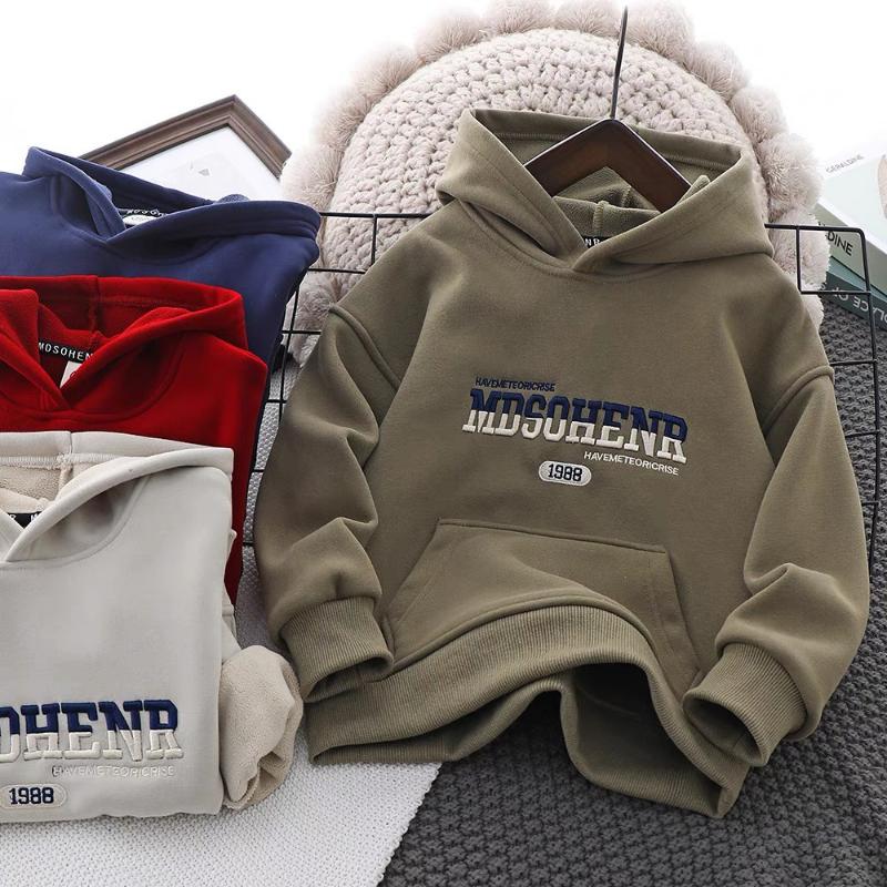 HIKASISHOP Áo nỉ có mũ bé trai bé gái - Hoodie MDSO 2