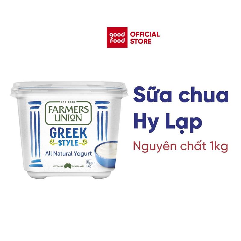 Sữa Chua Hy Lạp Greek Yogurt Farmers Union nguyên chất