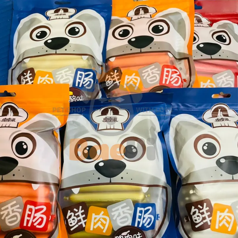 Xúc xích TaoTao pet nổi danh, snack cho chó, thức ăn thú cưng 1