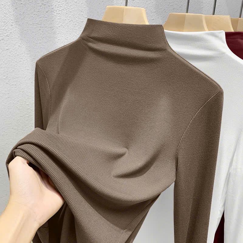 Áo Thun lót lông giữ nhiệt cổ 3 phân ấm áp mùa đông