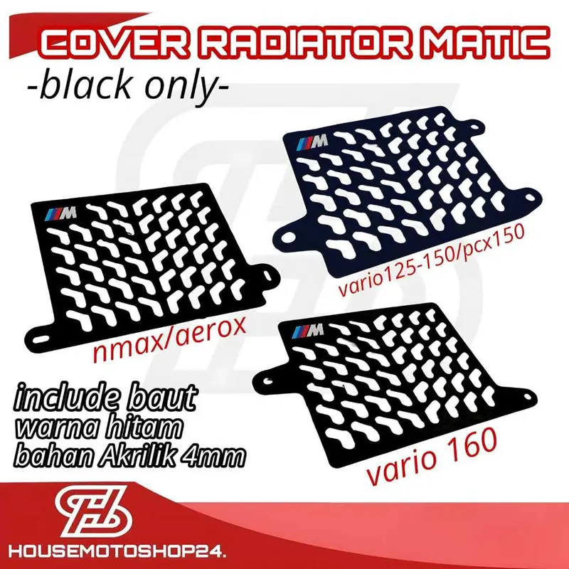 Cover Radiator model Arumi Engine 3