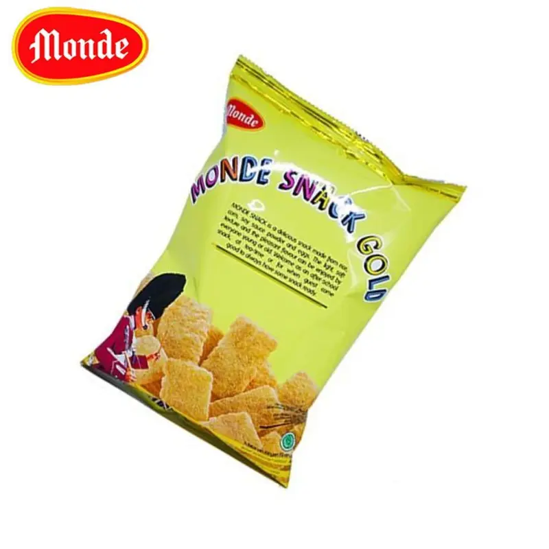 nissin jajanan Monde Snack Gold 27g monde Serena Snake enak jagung halal kue lebaran gurih lezat bergizi renyah telur 1