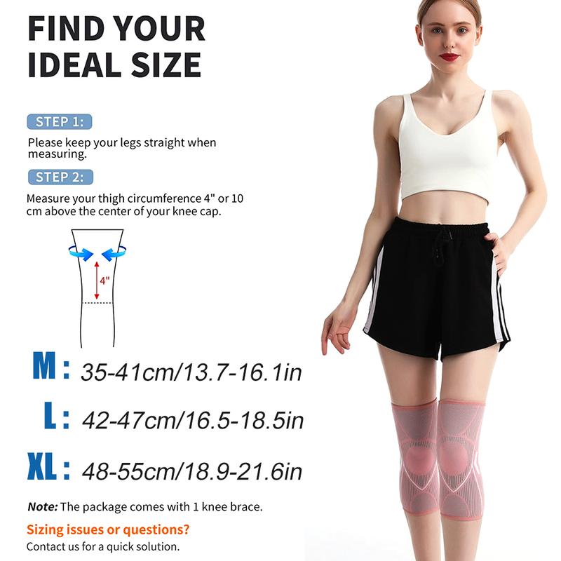 Product Introduction of 1Pair Knee Support Braces Elastic Nylon Sport Compression Knee Pad Sleeve For Fitness Running Cycling Basketball 12