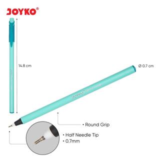 (12 PCS) Ball Pen Pulpen Pena Joyko BP-251 Frodo 0.7 mm 1