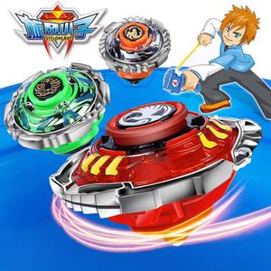 Hot Selling Children's Toy Cool Bursting Gyroscope with Large Ruler Launcher and Big Handle (Color Randomly Shipped)