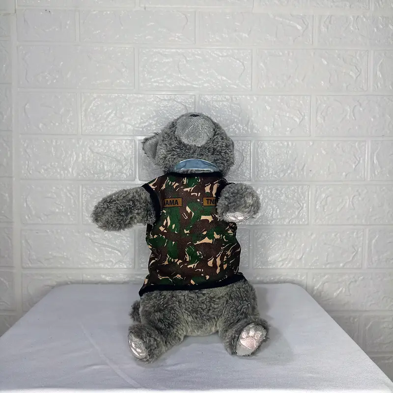 Baju Kucing Lucu Murah Motif TNI Tentara Nasional Indonesia [BISA CUSTOM NAMA KUCINGMU] Cowo Cewe Jantan Betina Hewan Kecil 1