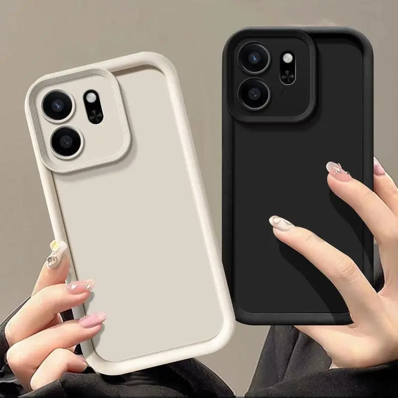 For Infinix Hot 50i Case Infinix Smart 9 Phone Case Infinix Smart 9 HOT 50I Matte Back Cover Skin Feel Protection Shockproof