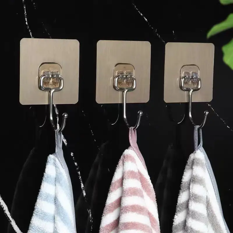 Móc Dán Tường Treo Đồ Thế Hệ Mới Cường Lực Siêu Dính Siêu Bền 6 x 6 Cm