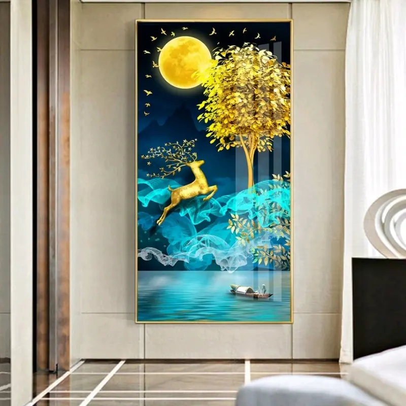 Tranh mã đáo thành công Đồ trang trí Phòng ngủ Quà tặng Trang Trí Nhà 7