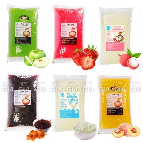 Trân châu 3Q Bibi gói 2kg - topping trà, trà sữa