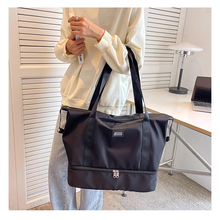 Product Introduction of Sports Workout Travel Handbag, Short Distance Lightweight Water-Proof Bag, Shoe Bag, New Portable Trolley Case, Large-Capacity Luggage Bag, Storage Gym Bag 18