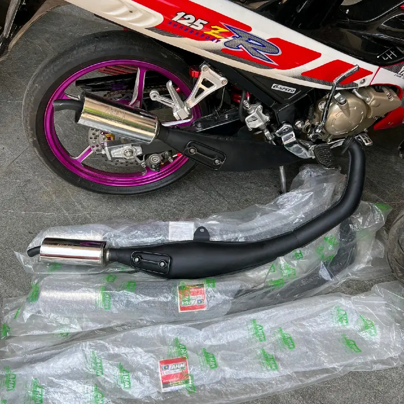 KNALPOT AHM MALAYSIA DAN AHM LOKAL YAMAHA 125Z 125ZR 5