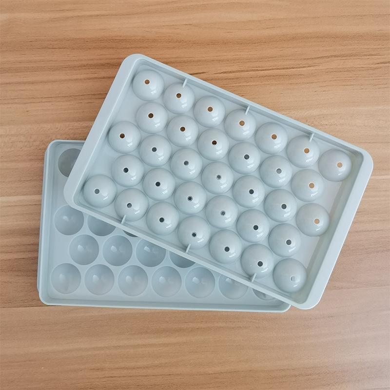 Product Introduction of 33 Ice Boll Hockey PP Mold Frozen Whiskey Ball Popsicle Ice Cube Tray Box Lollipop Making Gifts Kitchen Tools Accessories Utensils 15