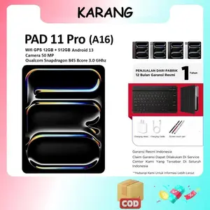 Tablet pad 11 pro (A16)12GB+512GB Tablet Pembelajaran Online Siswa5G/WIFI Tablet Android 10.1inch Tablet HD Belajar Anak Tablet Menggambar 8000MAH Tablet Game Izin Murah COD