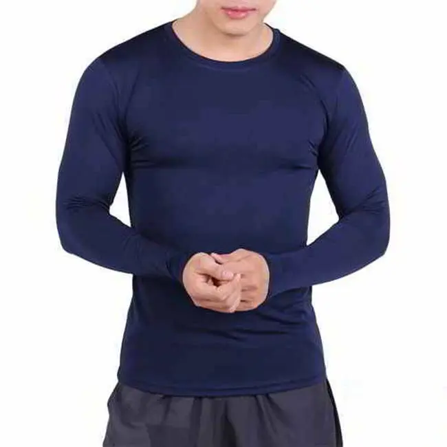Áo Giữ Nhiệt Nam  Áo Dài Tay Nam Body Bóng Đá Co Dãn 2 Chiều - ABD 1
