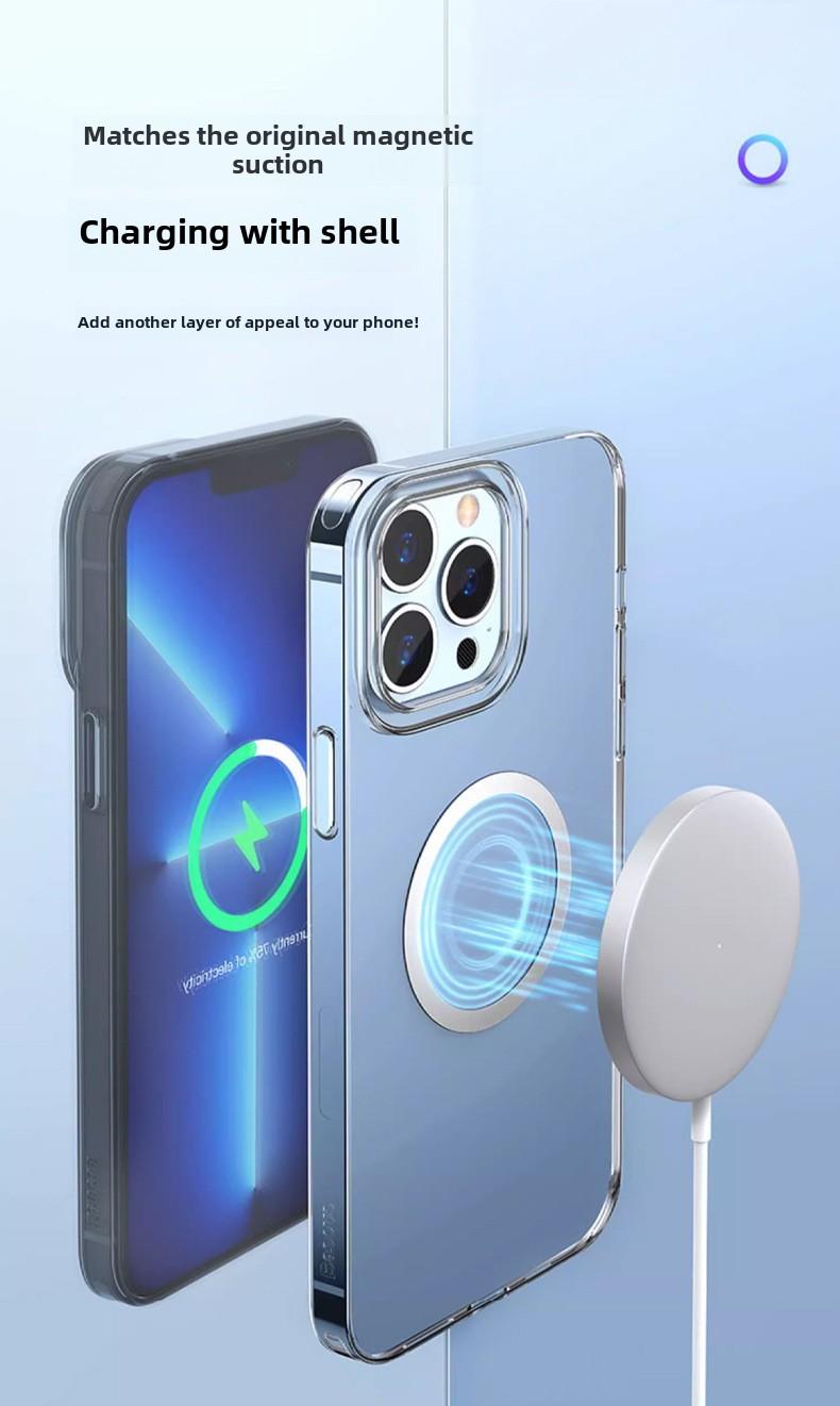Product Introduction of Mobile phone car mount mobile phone patch magnetic patch wireless charging magsafe back patch magnetic patch ultra-thin universal 6