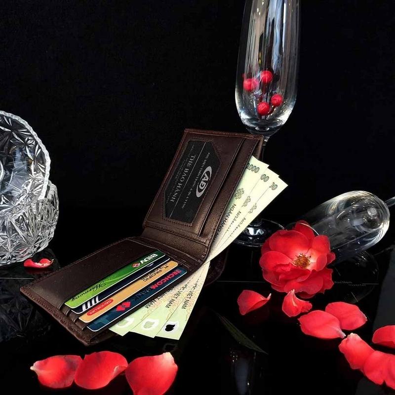 Bộ quà tặng giáng sinh , quà Tết cao cấp dành tặng người đặc biệt full túi hộp quà - Combo Thắt lưng + Ví nam ( bảo hành cho khách ) 3